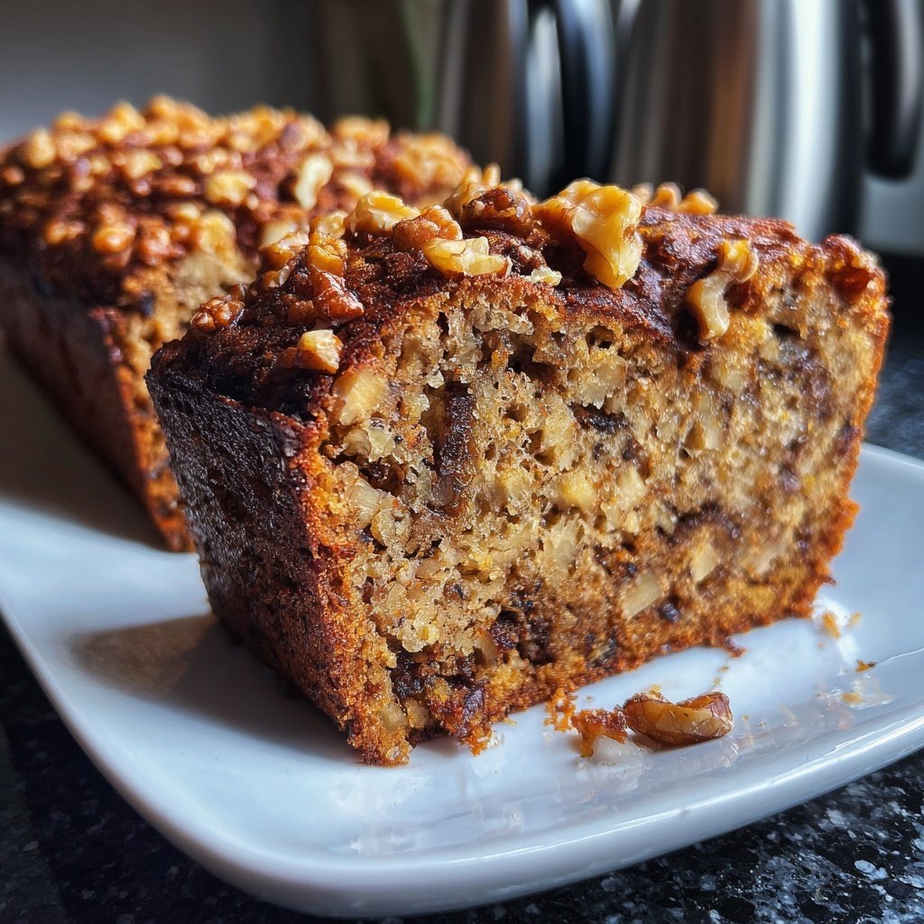 Bananenbrot mit Walnüssen