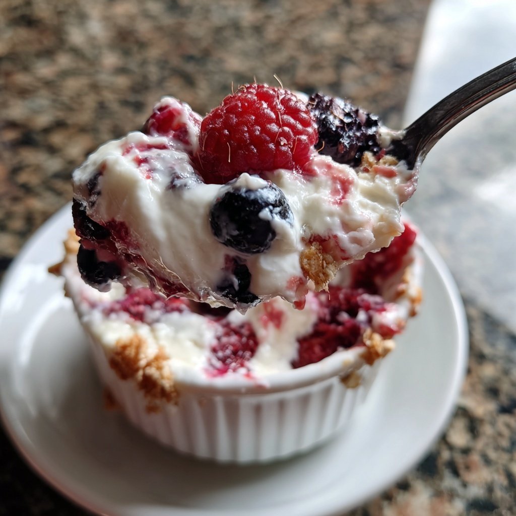 Frühstücksideen mit Beerenquark