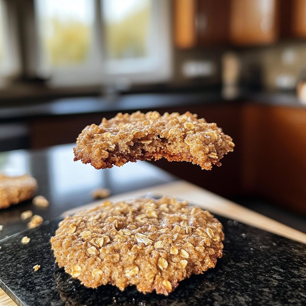 Haferflocken-Kekse mit Zimt