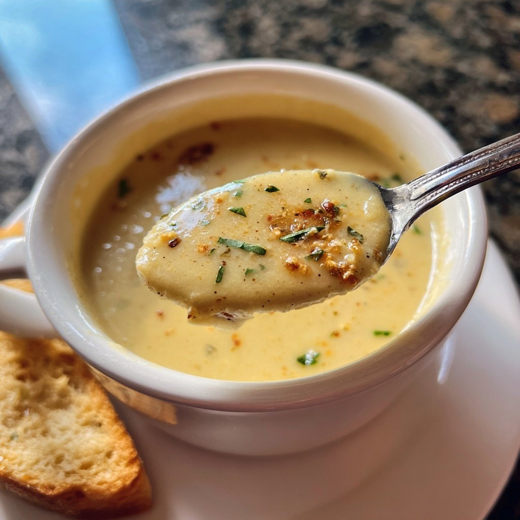 Blumenkohlsuppe mit Muskat