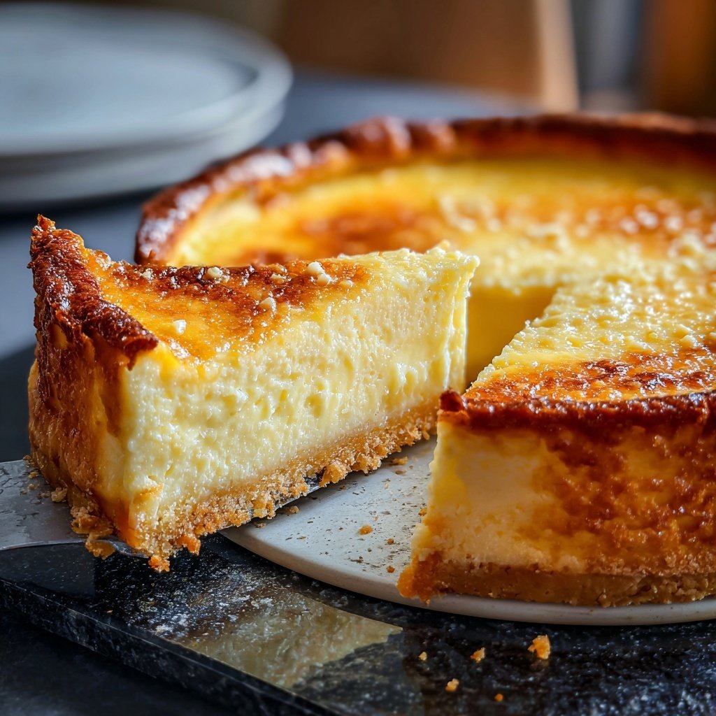 Käsekuchen klassisch gebacken